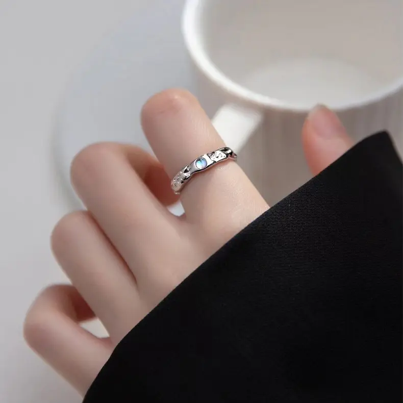 Moonstone 🩵 Resizable Ring